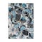 World Rug Gallery Modern Bright Flowers Non-Slip Area Rug 5'3'' x 7'3'' Gray 505GRAY5X7 - alternate 5